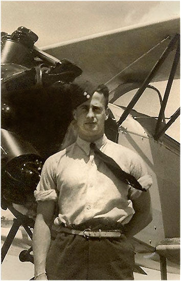 Brad and plane