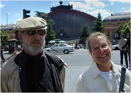 Sue and Jack in Madrid