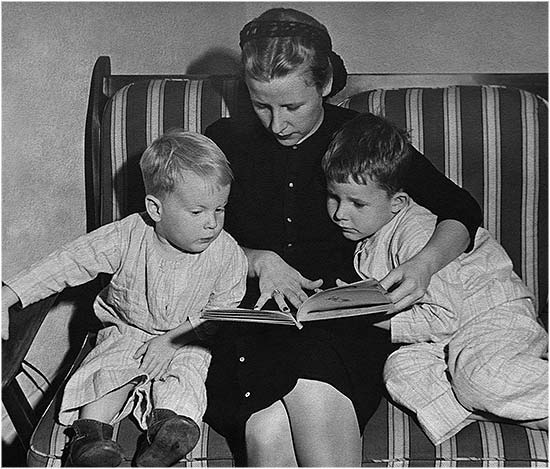 Ruth with Harry and Bob