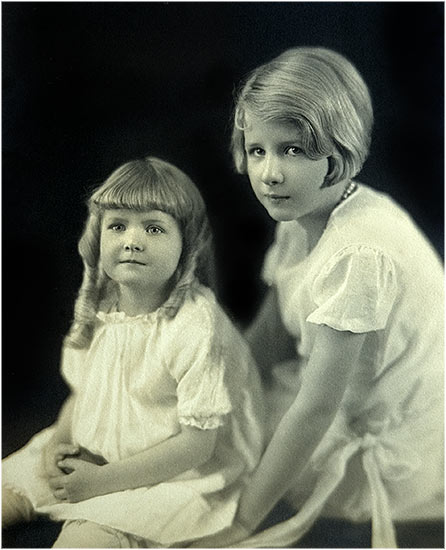 Norma and Ruth Harvey