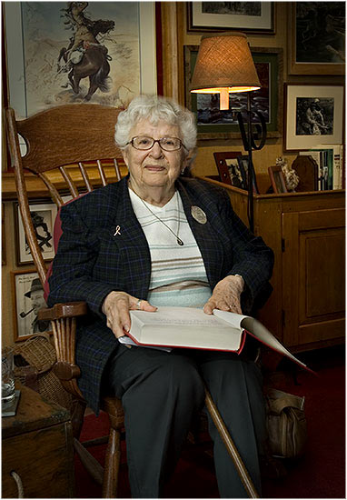 Ruth at Jim Thomopsons