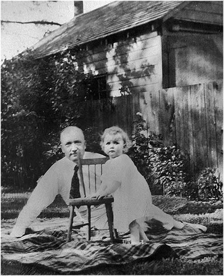 Ruth and her father Henry Harvey