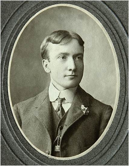 Henry Harvey as a young man