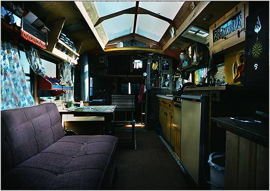 Bus interior
